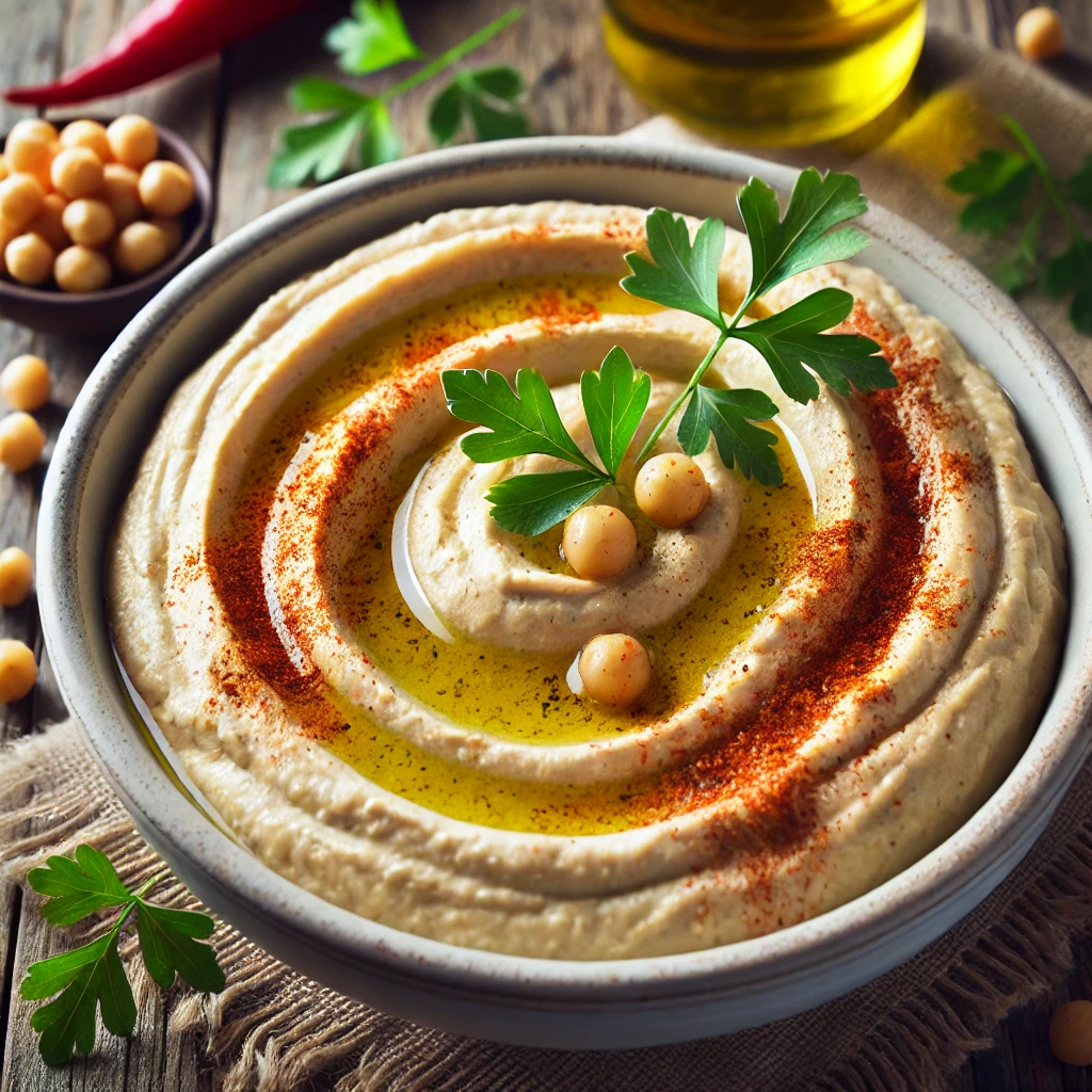 Hummus libre de gluten